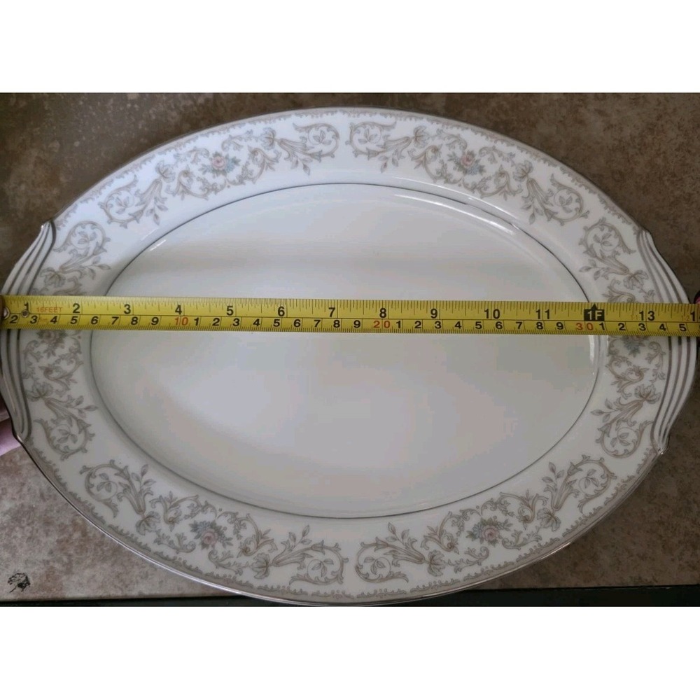 Noritake China Westbrook 5907 Serving‎ Set  Platter, Bowl, Sugar, Creamer  1950s - Picture 6 of 13